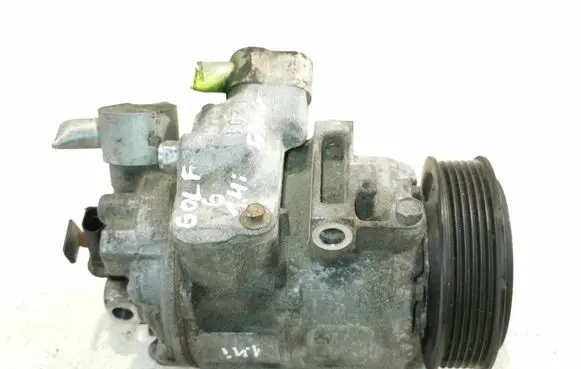 Volkswagen Golf VI Air conditioning (A/C) compressor (pump) 6Q0820808B 4471908893 6SEU14C