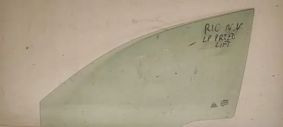 KIA Rio Front door window glass four-door