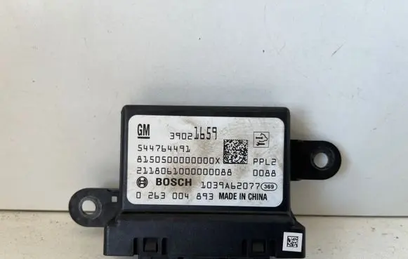 Opel Mokka X Parking PDC control unit/module 0263004493 39021659 1039A62077