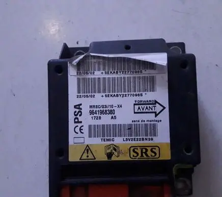 Citroen C5 Airbag control unit/module 9641968380