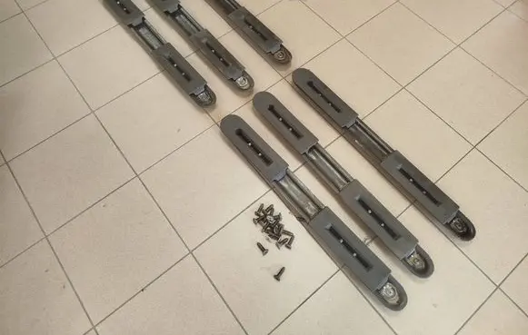 Mercedes-Benz Vito Viano W639 Sliding door rail trim A6399500074 A6396840195