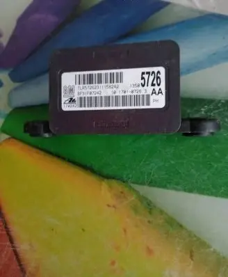 Opel Insignia A ESP acceleration yaw rate sensor 13505726