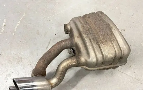 Porsche 911 991 Rear muffler/silencer tail pipe 