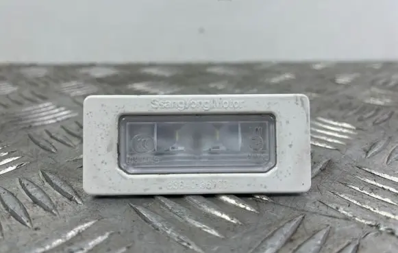 Number plate light