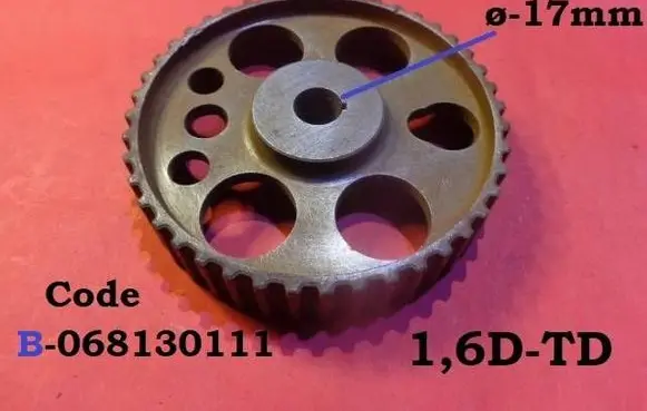Audi 80 90 B2 Fuel pump gear (pulley) 068130111 B068130111