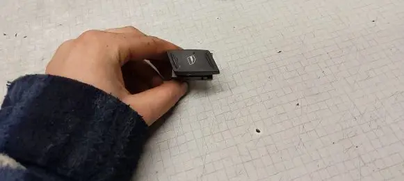 Skoda Octavia Mk2 (1Z) Electric window control switch 1Z0959855