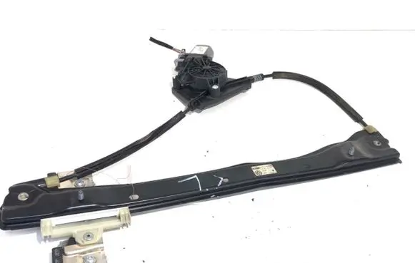 Volkswagen Up Front door window regulator with motor 1S3837461A