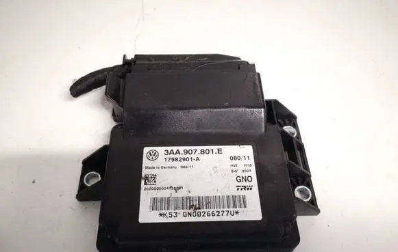 Volkswagen PASSAT B7 Brake system control unit/module 3aa907801e 3aa.907.801.e