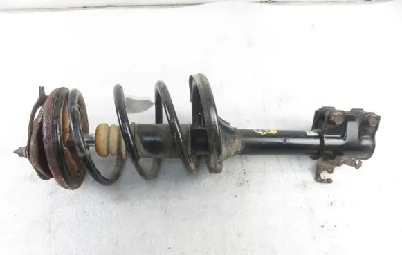 Front shock absorber with coil spring