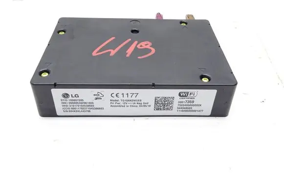 Opel Astra K Navigation unit CD/DVD player 39017359