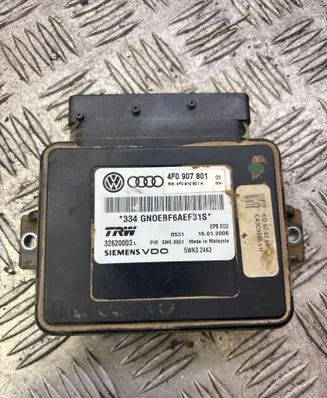 Audi A6 S6 C6 4F Hand brake control module 4F0907801 4F0910801A 32620003