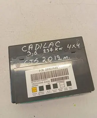 Cadillac CTS Other control units/modules 20921435 TN2324000320 23240003203