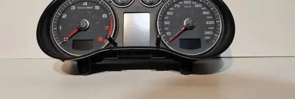Audi A3 S3 A3 Sportback 8P Speedometer (instrument cluster) 110080413002 045149