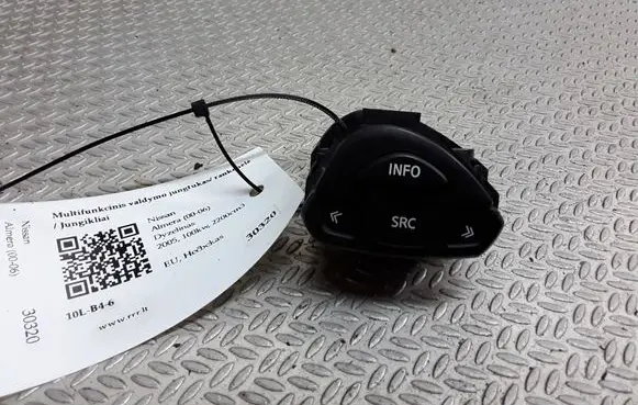 Nissan Almera N16 Multifunctional control switch/knob 25552BN800