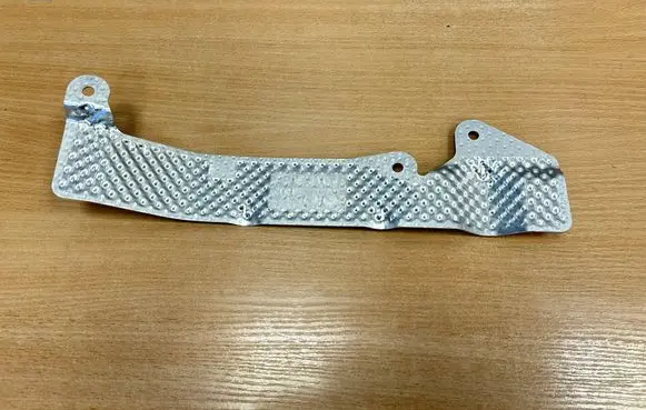 Porsche Cayenne (92A) Exhaust heat shield 7P0301327 7P0301327H