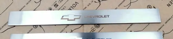 Chevrolet Spark sill trim set (inner) X0460025