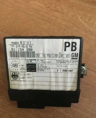 Opel Frontera B Comfort/convenience module 91154390 00960487
