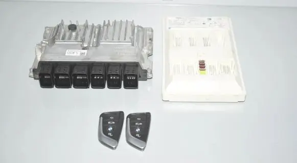 Engine ECU kit and lock set