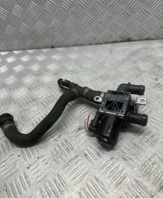 Coolant heater control valve