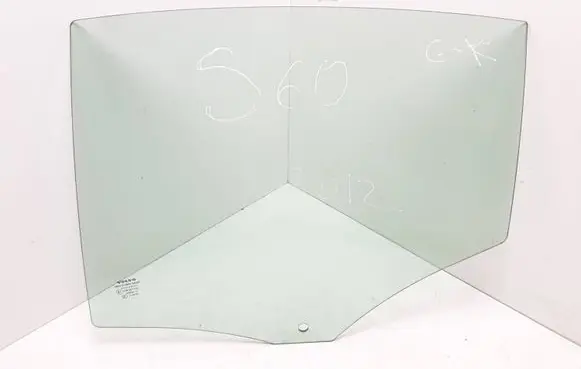Volvo S60 Rear door window glass