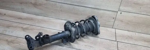Front shock absorber with coil spring