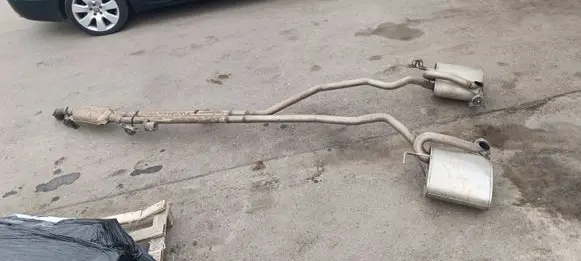 BMW X5 E53 Muffler/silencer 7785709