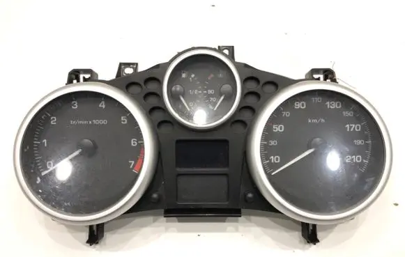 Peugeot 207 Speedometer (instrument cluster) 9666898580