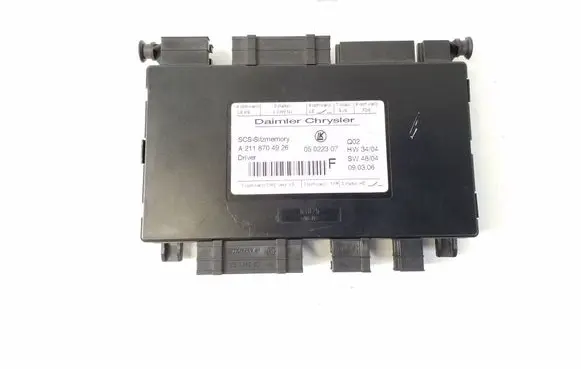 Mercedes-Benz ML W164 Seat control module A2118704926
