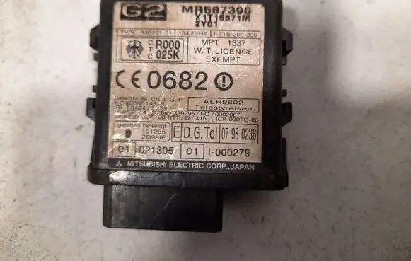 Mitsubishi Pajero Sport I Immobilizer control unit/module X1T15671M MR587390