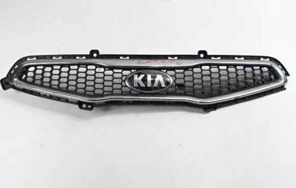 Front bumper upper radiator grill