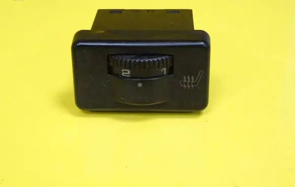 Seat heating switch