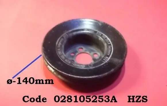 Volkswagen PASSAT B4 Crankshaft pulley 028105253A