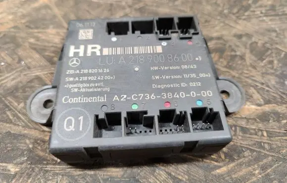 Mercedes-Benz E W212 Door control unit/module A2189008600