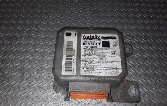 Renault Scenic I Airbag control unit/module 550510000 7700415232J