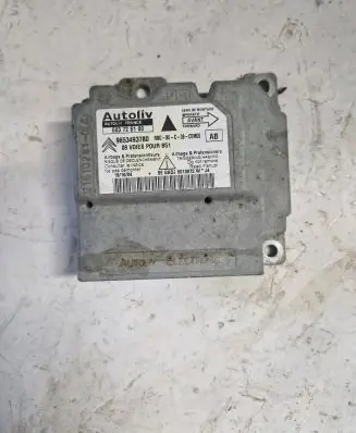 Citroen C4 I Airbag control unit/module 9653493780 603726100