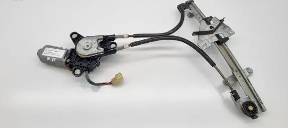 Mazda 626 Rear door window regulator with motor GD7B73560A
