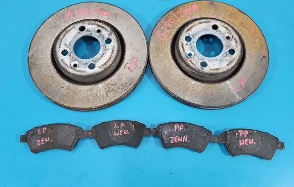 Renault Megane II Brake discs and calipers set IMPRK1601726