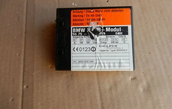 BMW 3 E46 Alarm relay 65754107919 4107919 40405
