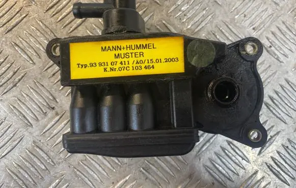 Audi A8 S8 D3 4E Oil breather separator 07C103464