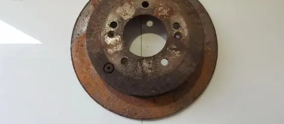 KIA Sportage Rear brake disc neventiliuojamas
