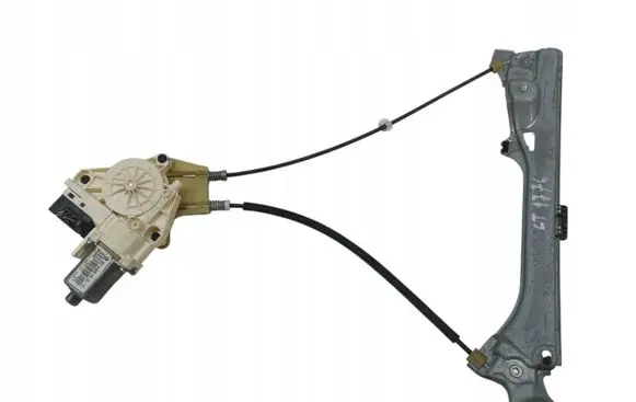 Renault Laguna III Front window lifting mechanism without motor 827310001R