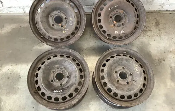 Audi A4 S4 B6 8E 8H R15 steel rim 8D0601027 6JX15H2ET45