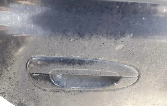 Mazda 626 Front door exterior handle