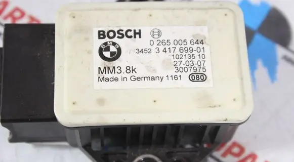 BMW X3 E83 ESP acceleration yaw rate sensor 3417699 0265005644