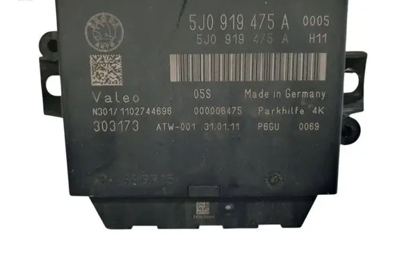 Skoda Octavia Mk2 (1Z) Parking PDC control unit/module 5J0919475A