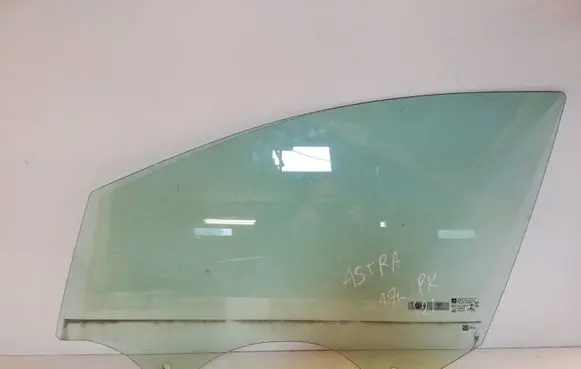 Opel Astra K Front door window glass four-door 43R000055