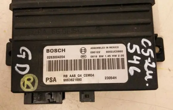 Parking PDC control unit/module
