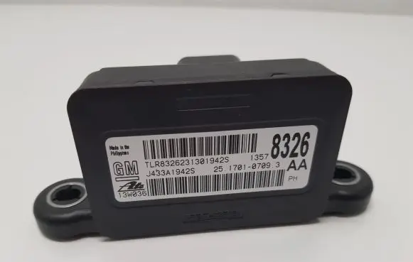 Opel Astra J ESP acceleration yaw rate sensor 13578326