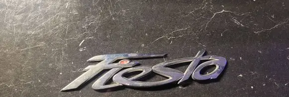 Ford Fiesta Rear door emblem/model letters 
