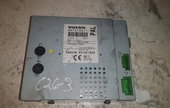 Volvo XC70 GPS navigation control unit/module 86731001